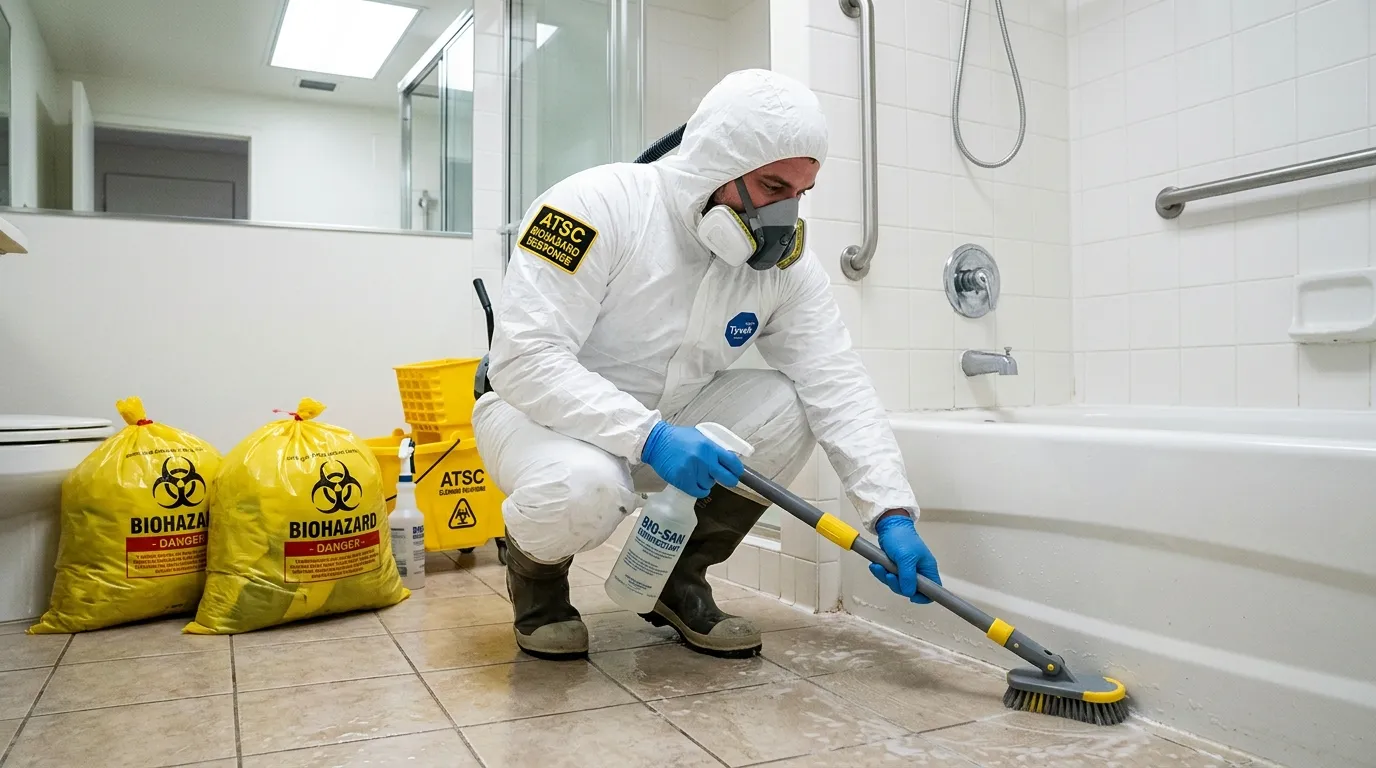 Decontamination equipment deployed for Blood Cleanup in East Village